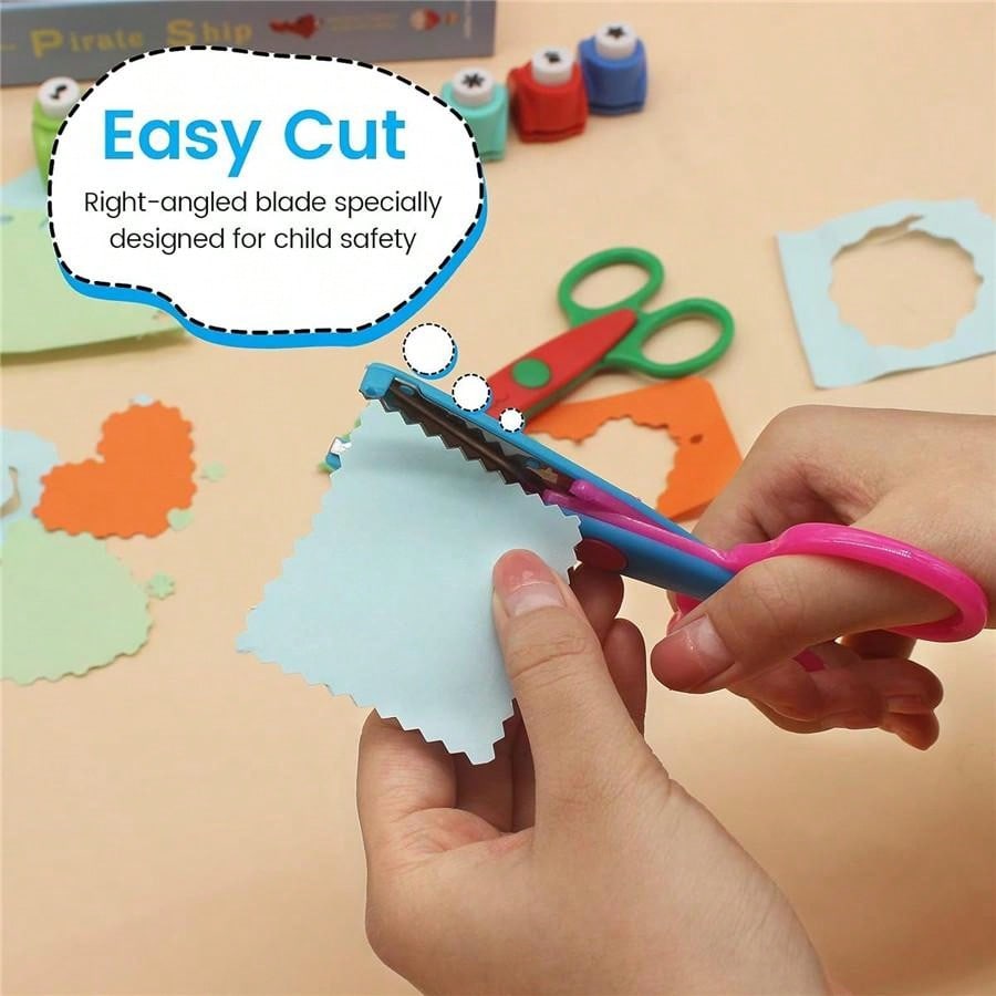 Child Safety Scissors Set 6 Pi - Craft And Art Difference review and price