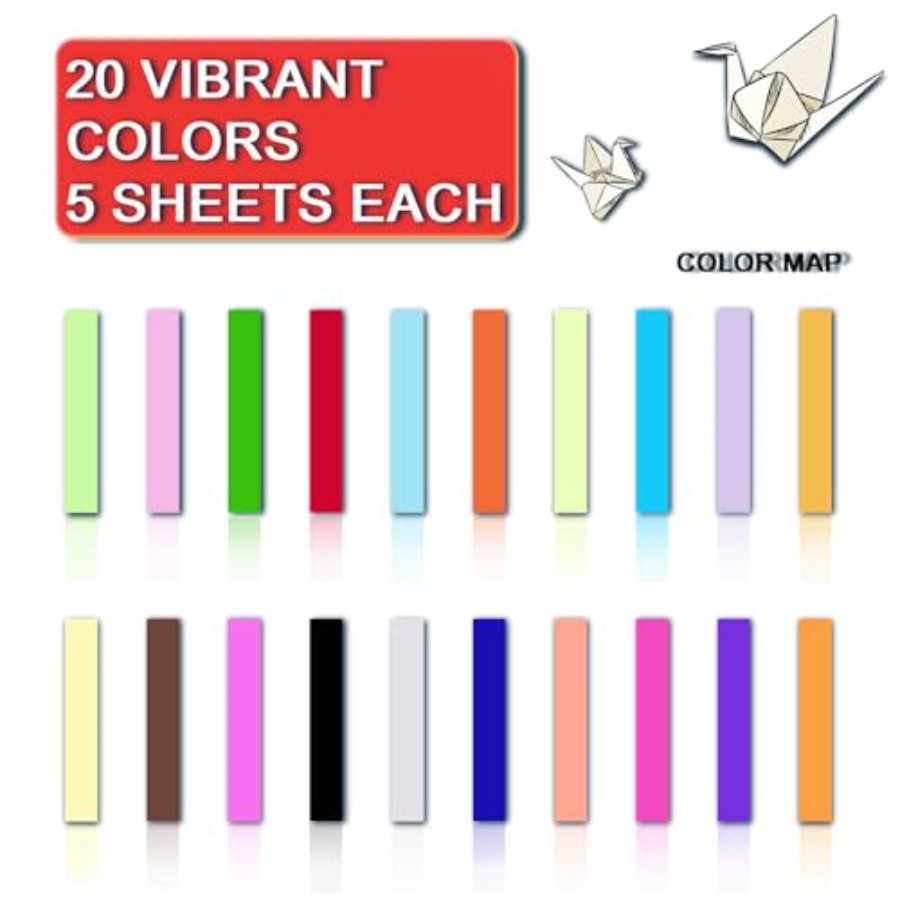 Origami Paper, 20 Colors Origa - Art Craft In Paper review and price